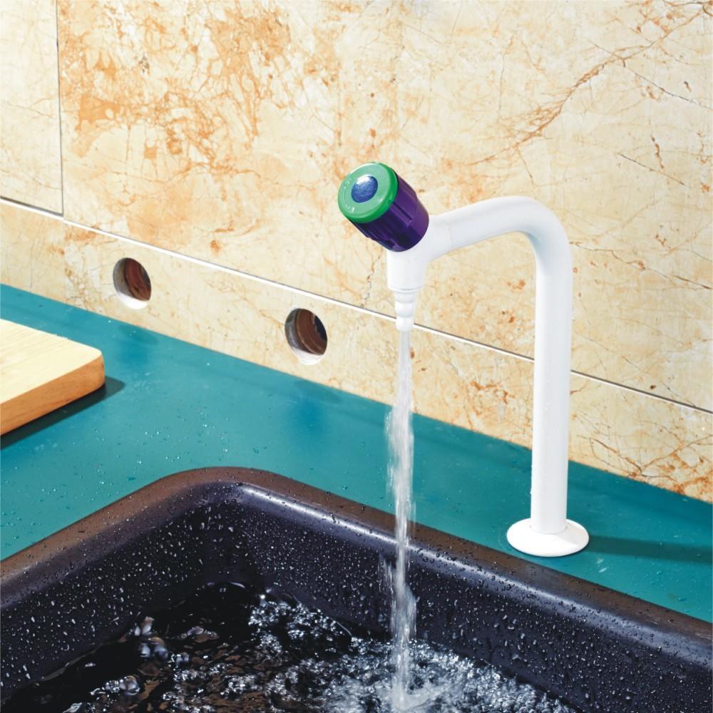 Universal Education Triple Faucet Embedded Water Faucet Higher Teaching Laboratory Copper Spray Plastic Faucet Single port A