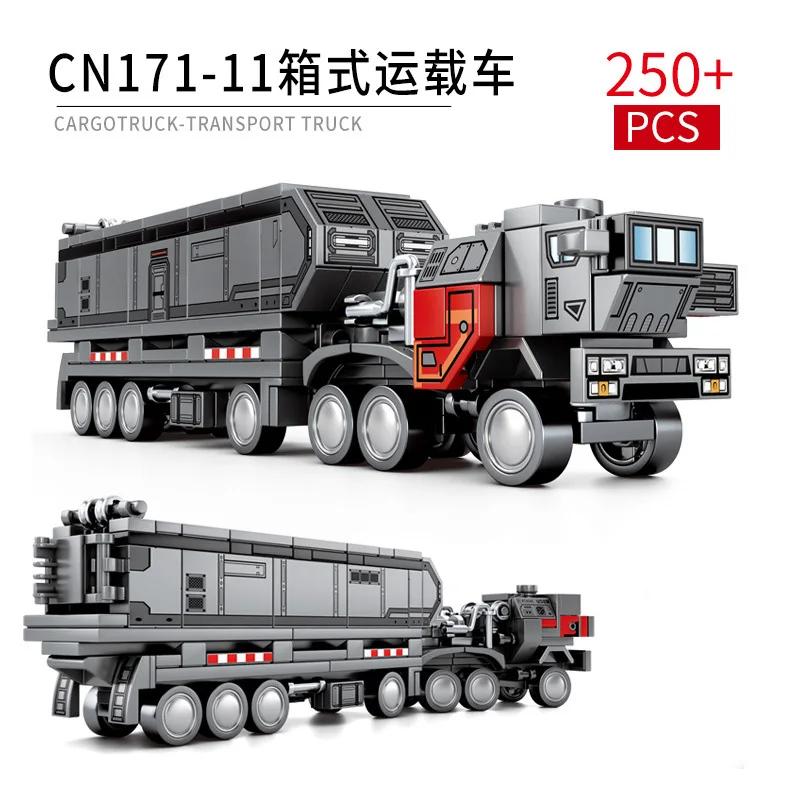 Putování Zemí Model Stavební bloky MOC Typ krabice Transportér vojska Inženýrské vozidlo Voják Obrněné vozidlo Hračky pro děti Dárky