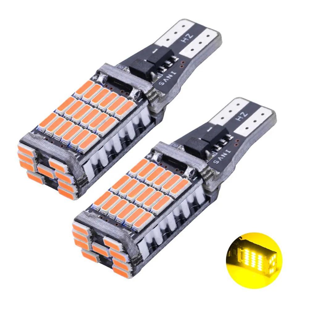 Car Reverse Light Interior Accessories Lamp Tail 6000K IP67 2/6/10/20/30 Pcs W5W Led Canbus T10194 Car Lamps No Error 26SMD For