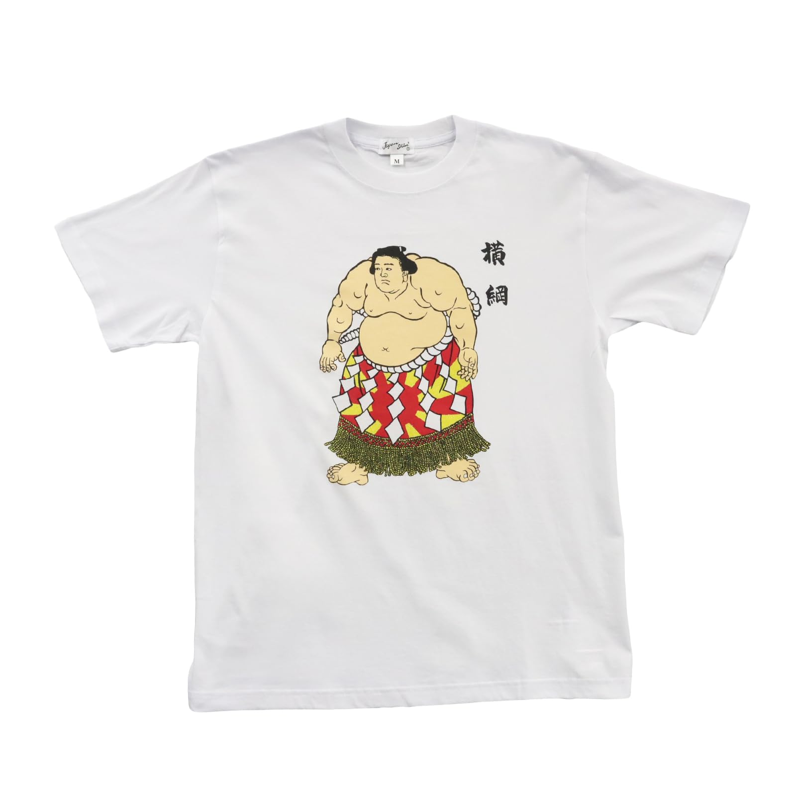 Japanese Souvenir L White Shin-ei [T-shirt Yokozuna]