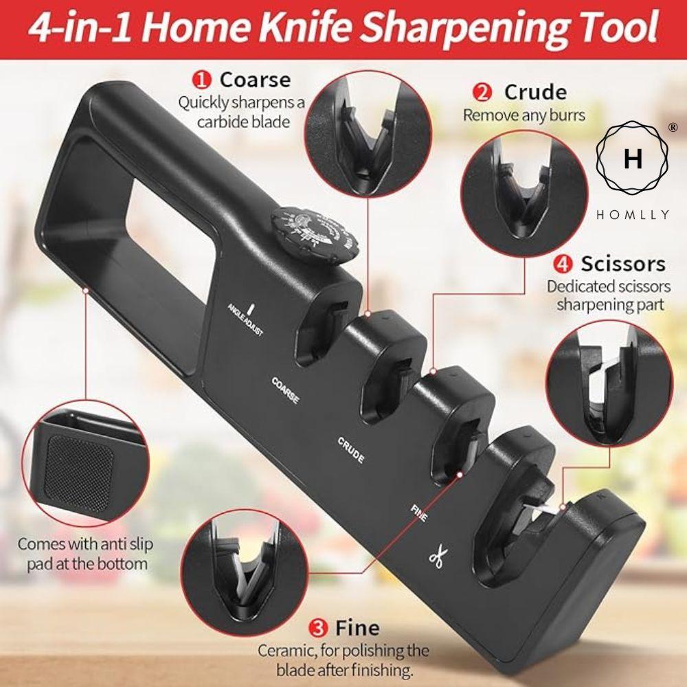 Homlly Revivo Pro Kitchen Knife Scissor Sharpener knife sharpener