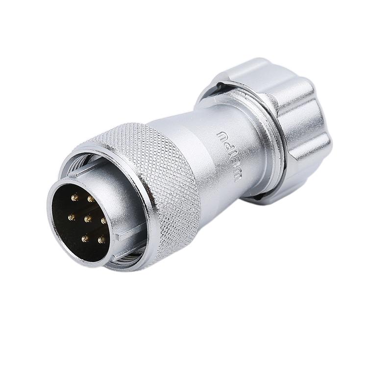 WEIPU WS20 TP+Z M20 Industrial Power Aviation Plug Socket Waterproof Connector 2 3 4 5 6 7 9 12 Pin Screw Lock Panel Connectors