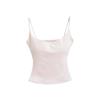 2025 New Women's Spicy Style Elastic Band Camisole with Chest Pads - Sexy, Tight, and Backless