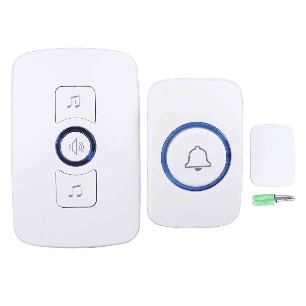 Wireless Doorbell 100 V to  32 Songs Highly Sensitive Smart Music Doorbell for Hotels Restaurants Home
