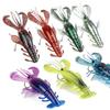 Bionic Soft Bait Self-Propelled Shrimp Fake Bait10cm10gMulti-Legged Lure Soft Shrimp Fishing Bait Fishing Gear for Freshwater an