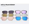 Metal Retro Oversized Sunglasses Women Sexy Cat Eye Luxury Sun Glasses Female Black Gradient Vintage Ladies Oculos De Sol