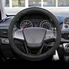 Suede O Round Type Car Steering Wheel Cover for Hyundai Celesta Elantra Verna Anti Slip Decoration Handle Wrap Protector Holder