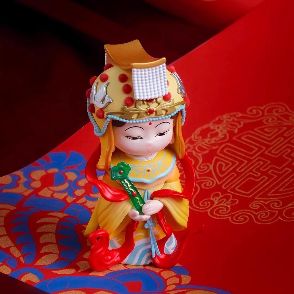 Mazu Goddess Statue: Blessing & Prosperity Figurine for Wealth and Protection