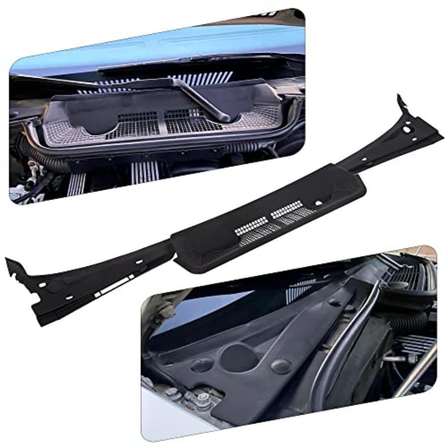 Windshield Wiper Cowl Panel Grille Screen Compatible with 19921999 BMW E36 318i 318is 323i 323is 328is Replacement for 51711977