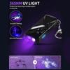 Double Front Lights Detection Lamp USB C Mini Flashlight Atmosphere Keychain Lamp  Outdoor Use