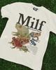 Summer Trendy Street Short Sleeved T-Shirt Cute Cartoon Printed  Pattern Fun Versatile Casual Basic Top Clothing Loose T-Shirt