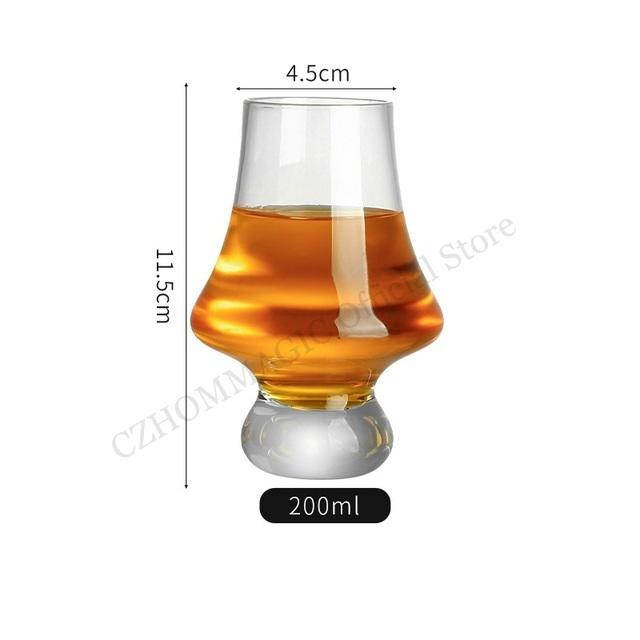6/4/2/1Pcs Crystal Brandy Wine Glasses Goblet Whiskey Copita Nosing Glass Tasting Snifters Chivas Neat Cup Beer XO Cocktail Cups