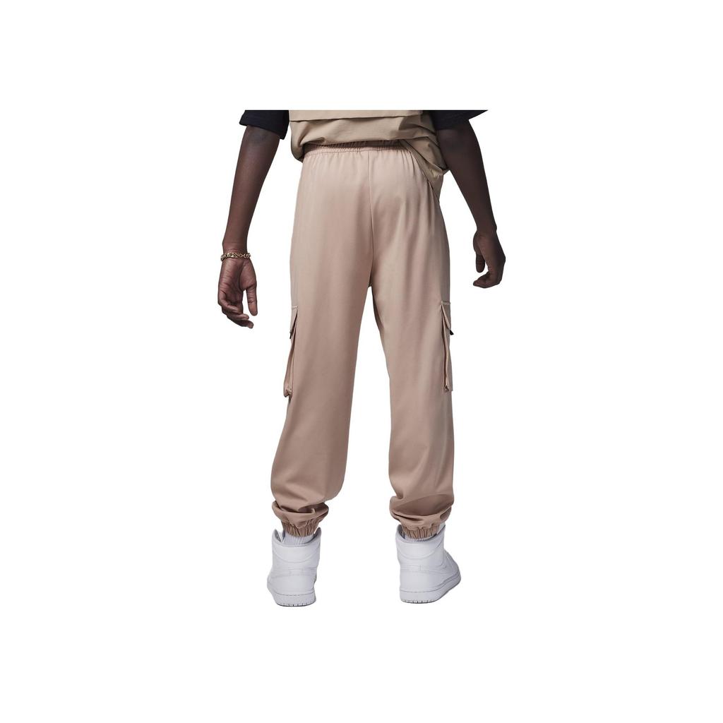 Jordan Post Up Solid Logo Jogger Knit Sports Pants Kids bottoms Light-Yellow FV3323-200