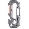 Large Full Glossy Stylish [KeyUnity] Carabiner, Men's, Titanium, Multifunctional, Finish, (KU01)