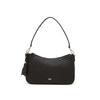Daks Black Cowhide Shoulder Bag With Logo Decoration Dcba6f372bk