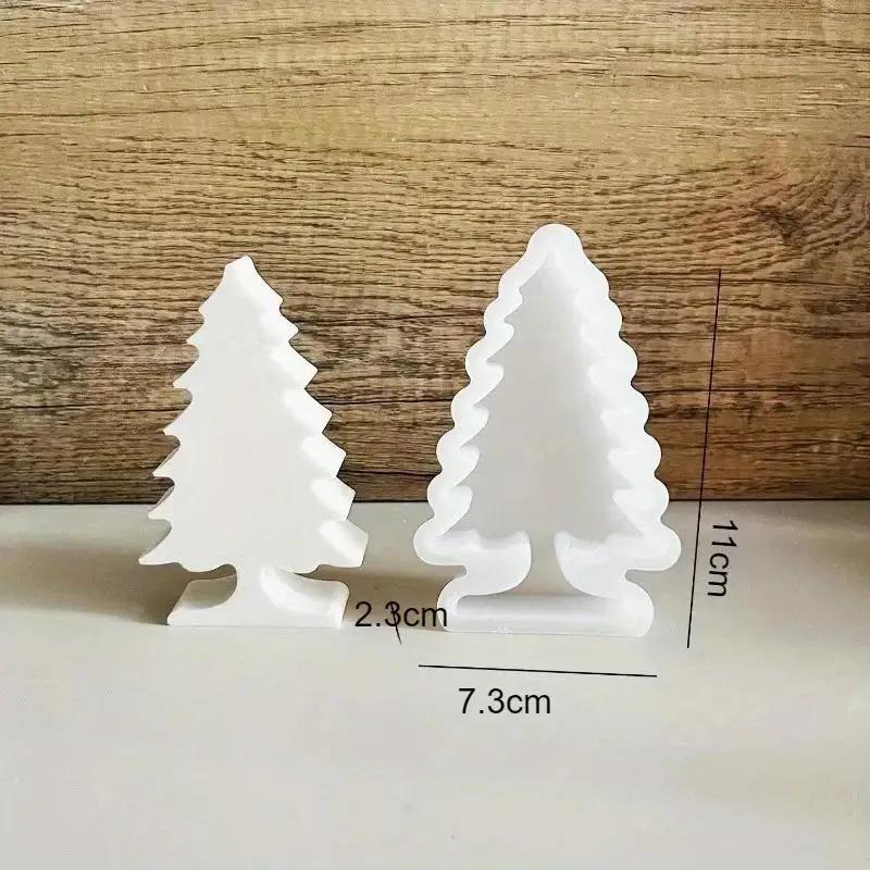 Hot Creative Design Christmas Tree Mold Suitable Family Festival Party Decorative Supplies Celebrate Merry Christmas Decor Mould