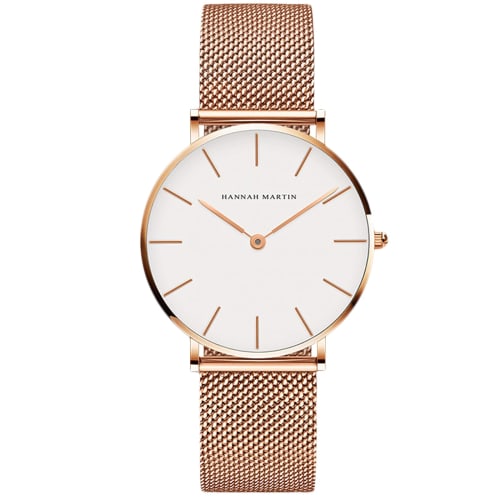 

RORIOS Women s Simple Analog Watch with Water Resistance, Made in Japan, Quartz Movement, Mesh Band, Stylish and Casual, Perfect for Commuting and Sch