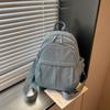 Lightweight Nylon Backpack Women Multi-Pocket Travel Daypack Casual School Bag for Girls