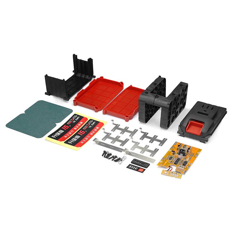 Large Capacity Electric Tool Battery Sleeve Kit for Dayi 21700 - Protection Board & Full Accessories Set