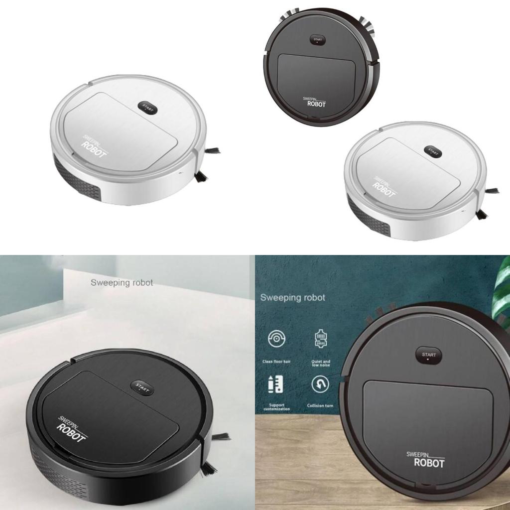 Mechanical Operation Home Cleaning Robot Portable Rechargeable Floor Vacuum