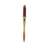 1pc exquisite mahogany letter opener, wooden letter opener for opening envelope, office gift gift letter cutting knife