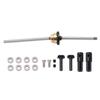 Center Bridge Axle Gear Set Aluminum Alloy Differential Kit for WPL C14 C24 C34 1 16 RC Car