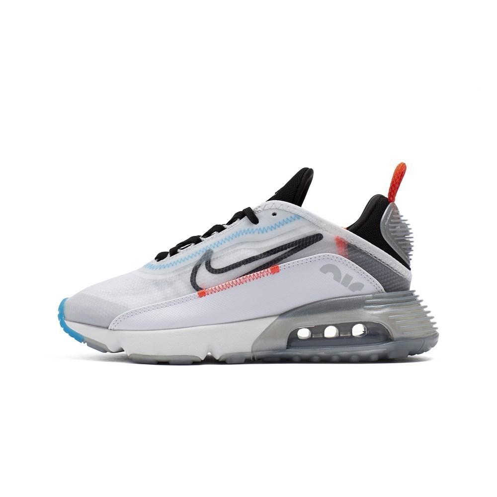 Nike Air Max 2090 sneakers breathable quick lacing White/Black/Pure Platinum