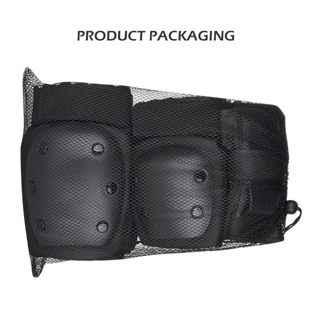 6 Pcs Adults Kids Knee Pads Elbow Pads Wrist Pads Set Protective Gear Set for Skating Rollerblading Skateboard Cycling