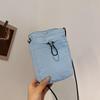 Nylon Crossbody Bag Soft Mini Phone Wallet Multifunctional Square Shoulder Bag Crossbody Purse Canvas Purse