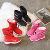 Winter Platform Girls Boots Fashion Casual Nonslip Outdoor Activity Shoes Children Plus Velvet Warm Waterproof Snow Boots