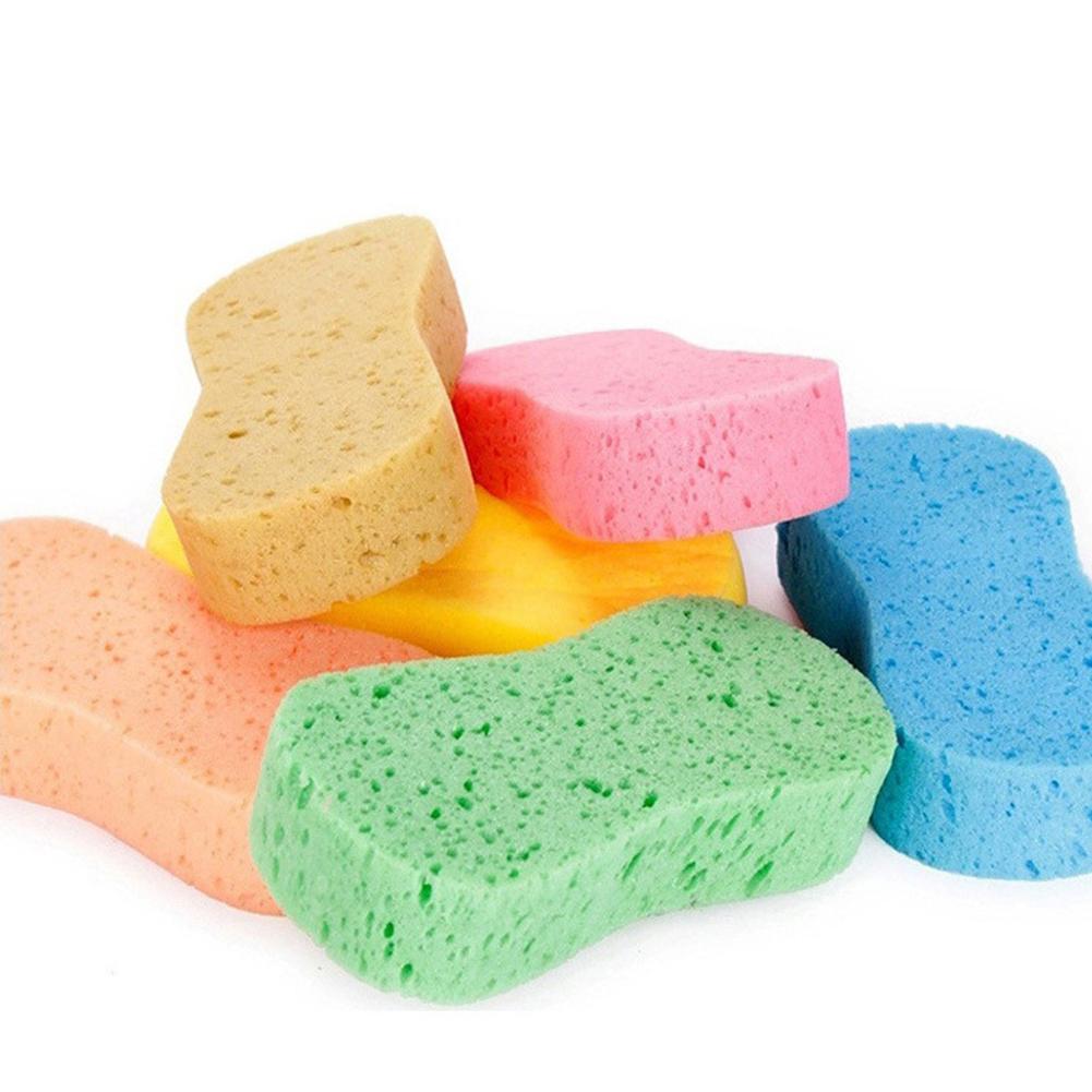 Car Cleaning Sponges High-density Absorbent Large Honeycomb Sponges Waxing Detailing 8-shaped Tools Cleaning Auto Accessori W0o8