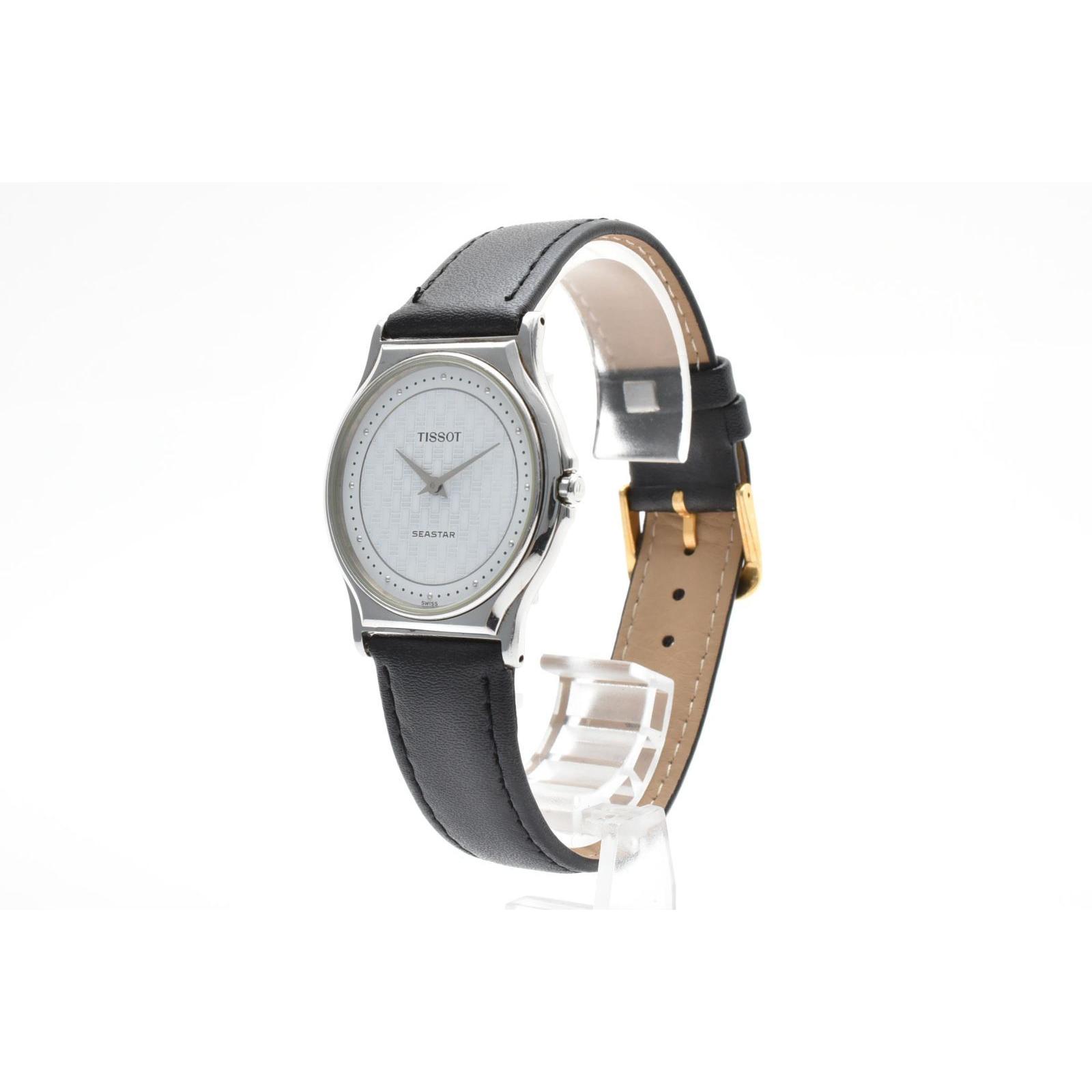 Used [Working Item] Tissot Seastar Watch Men s White Dial TISSOT