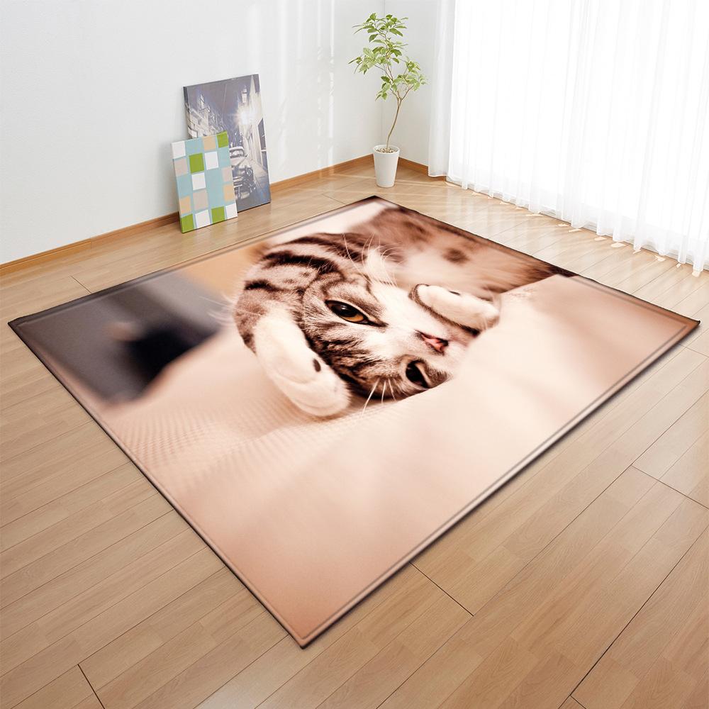 Animal Carpet Feather Wind Bedroom Floor Mat
