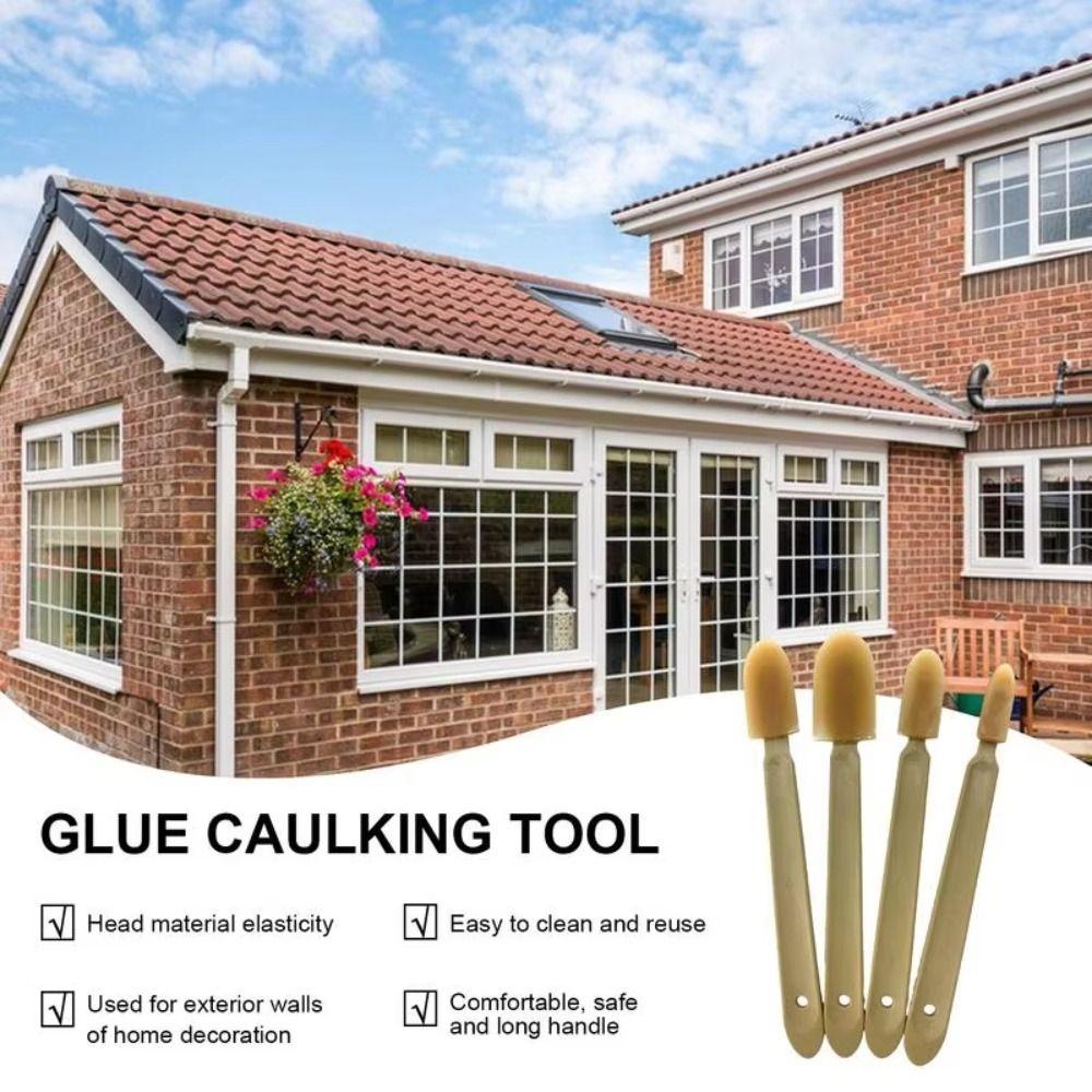 Convenient Exterior Wall Scraping Caulking Glass Glue Scraping Sealant Filling Tool Floor