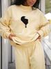Trendy Women's Mid-High Neck Long-Sleeve Sweatshirt – Versatile and Casual for Spring and Autumn