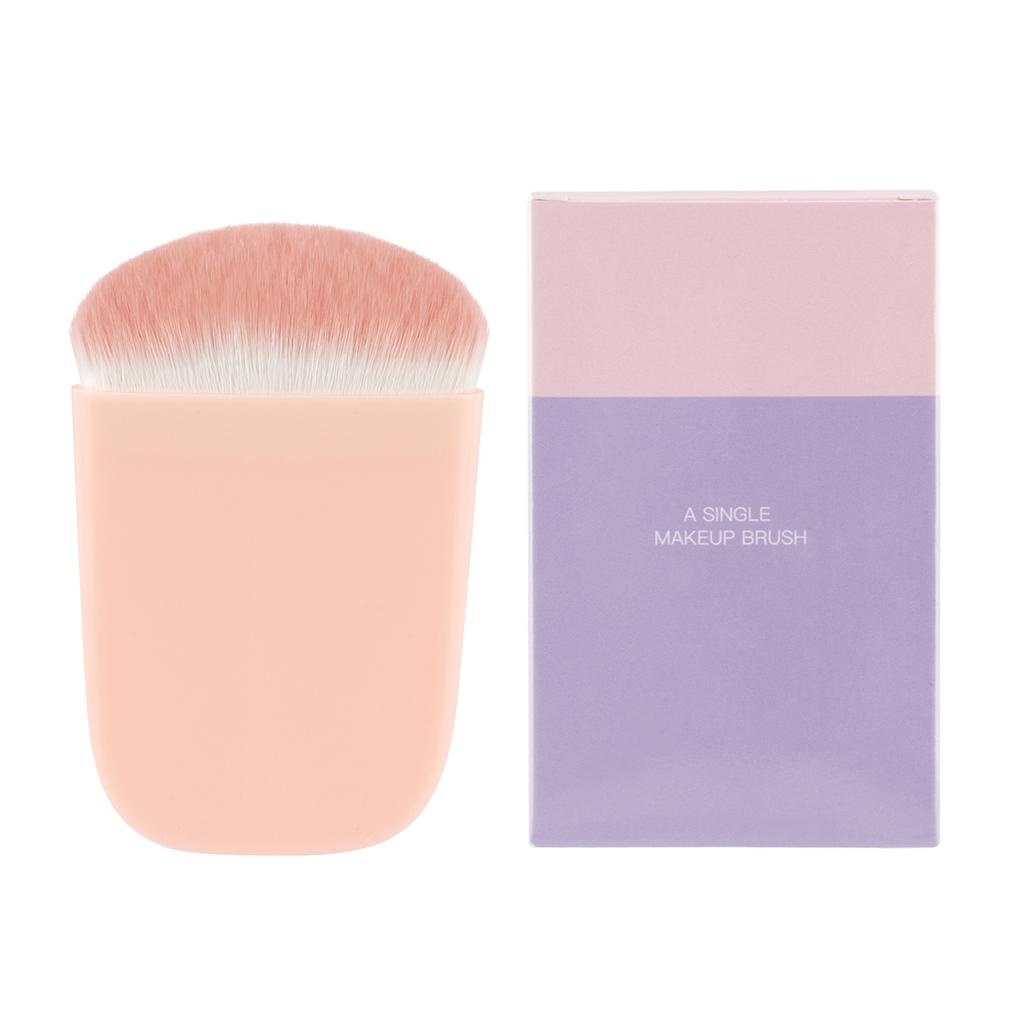 1pcs Blush Brush Lentil Base Brush with Carton Makeup Brush Cute Powder Makeup Brush Tool