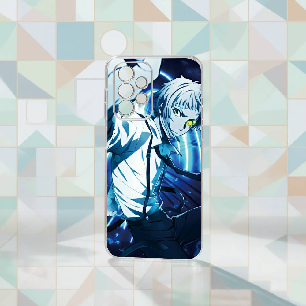 Bungo Stray Dogs Phone Case Transparent Silicone Soft For Samsung S25,S24,S21,S22,S23,S30,Ultra,S20,Plus,Fe