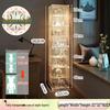 Transparent Lego Brick Display Cabinet: Dustproof Acrylic Storage for Figurines