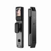 Smart Facial Recognition & Fingerprint Door Lock with Password, Anti-theft Peephole, and Electronic Access.
