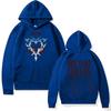 Rapper Odetari Hoodie Odetari VARIA North Graphic Hoodies Male Hip Hop Oversized Hoody Fashion Clothes Y2K Pullovers All-Match