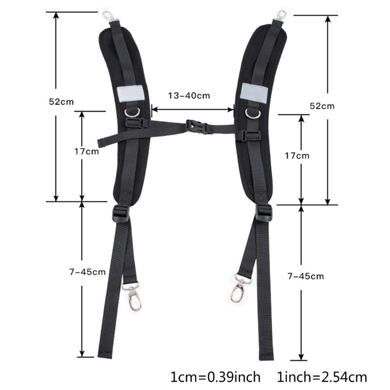 Adjustable Straps Belt Repair Parts Strap Waterproof Replacement Shoulder Strap