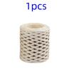 2025 200M Natural Raffia Straw Yarn For Knitting Crocheting Paper Threads DIY Handmade Summer Sunhat Beach Bag Freeshipping