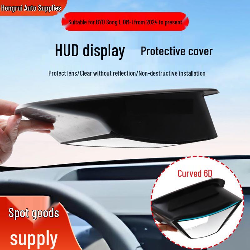 BYD Song L DM-i HUD Anti-Glare Display Cover (2024+ Curved 6D)