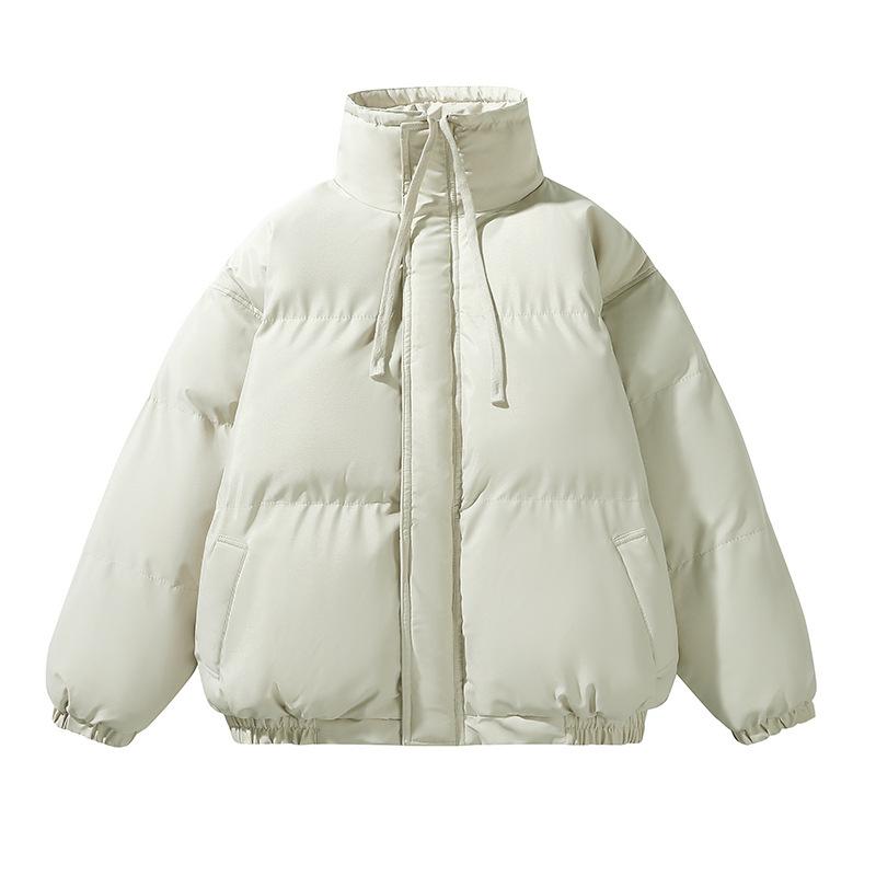 Stand-up Collar Cotton-padded Clothes for Men and Women of The Same Style, Cotton-padded Jackets, Loose and Thickened Couples' Cotton-padded Clothes.