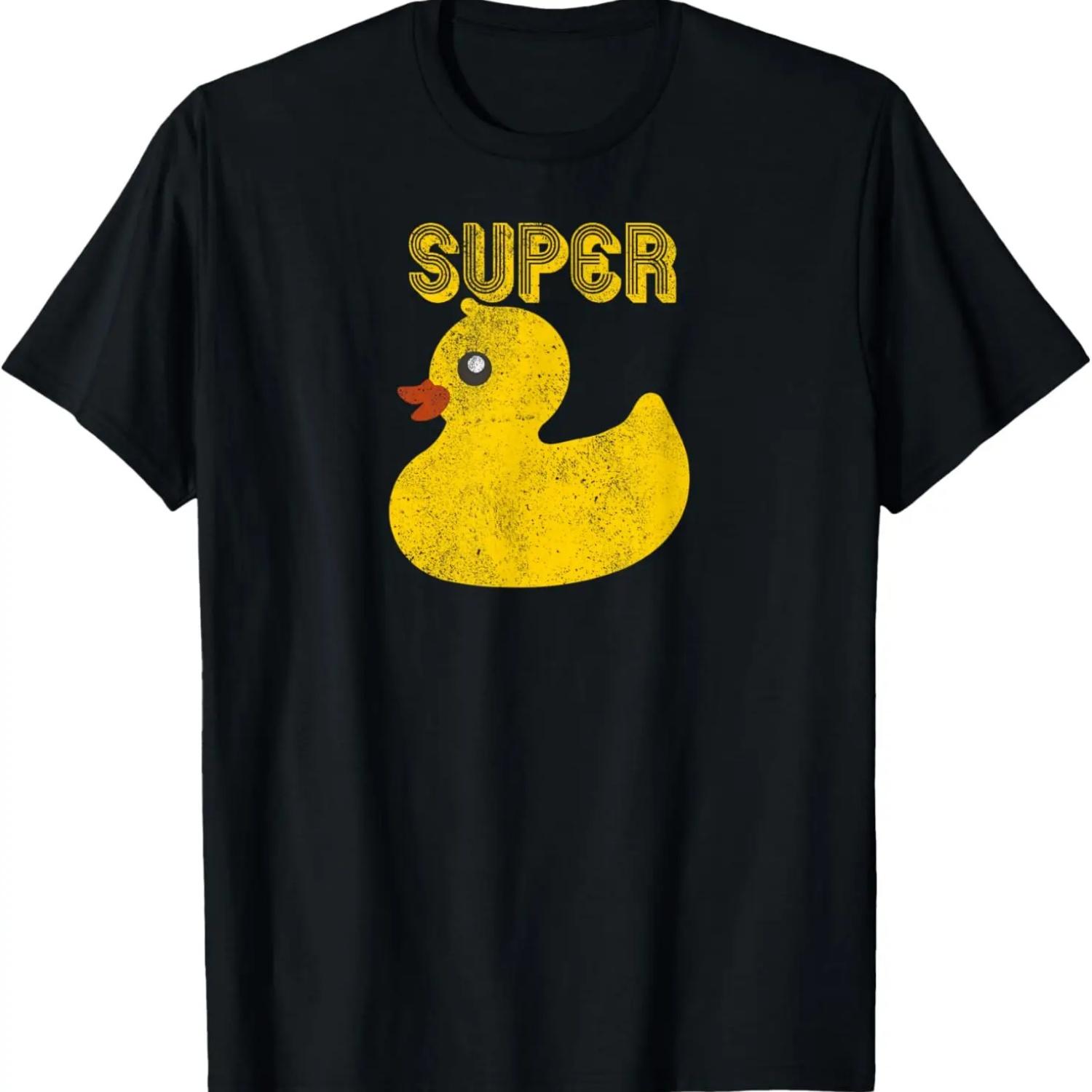 Super Duck Shirt Vintage Wrestling T-Shirt S чёрный