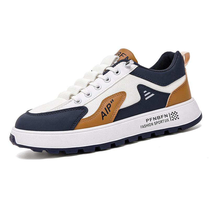 

Thick-soled low-top casual travel shoes, new student foot matching in spring and autumn, heightening, breathable and wear-resistant sports men s shoes 44