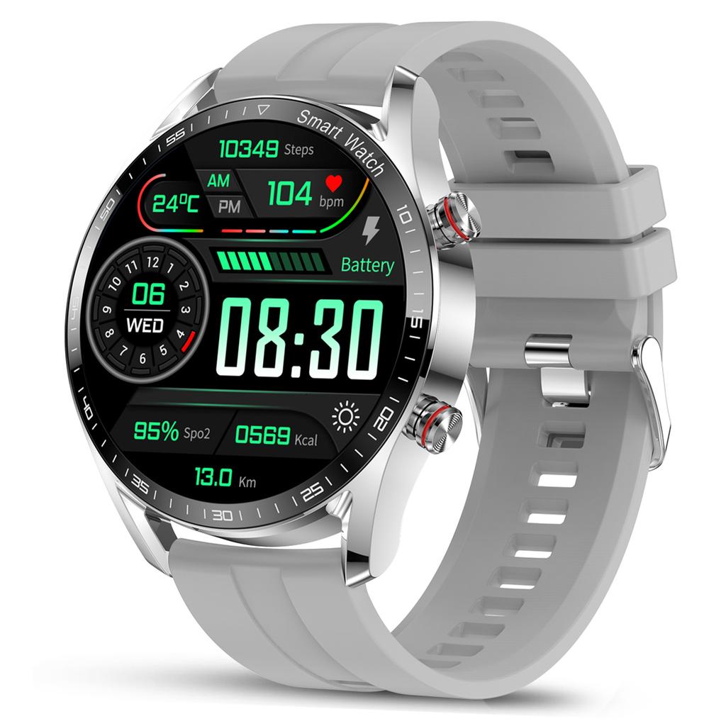 New Bluetooth Call Smart Watch Men Heart Rate Health Monitoring Voice Assistant Waterproof Fitness Tracker Sports Smartwatch
