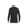 Nike Dragon And Phoenix Pattern Print Crew Neck Long Sleeve T-Shirt Men Tops Black DJ1918-010