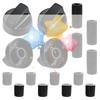 4Pcs Replacement Switc Knob Plastic Knob Gas Stove Control Knob General Range Oven Knob Cooker Hob Knob For Benchtop Burner