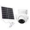 Solar Camera Wireless Ultra HD Rotatable Human Tracking Full Color Night Vision Solar Security Cameras for Home Outdoor